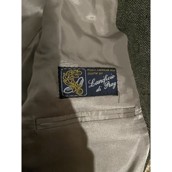 S. Cohen Wool Cashmere Blazer 42t Gray Design Blazer Jacket - Picture 6 of 9